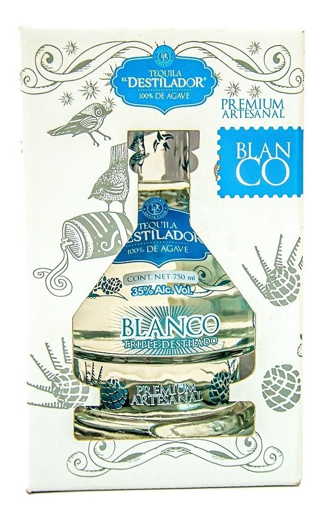 Tequila Destilador Artesanal Blanco 750ml
