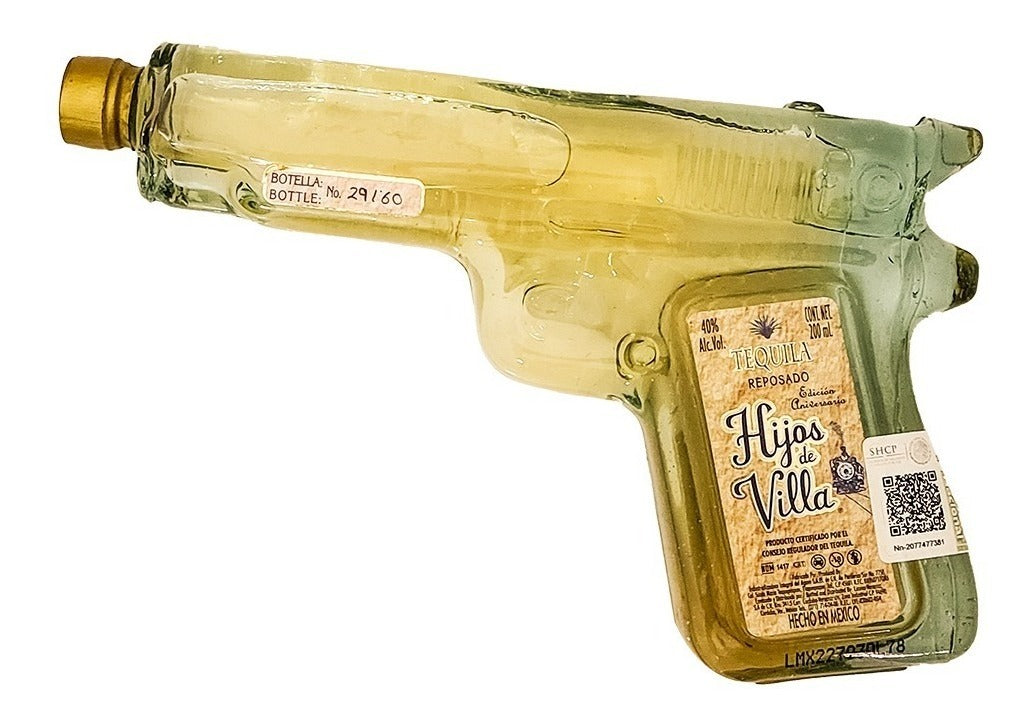 Tequila Hijos De Villa Edición Escuadra Reposado 200ml