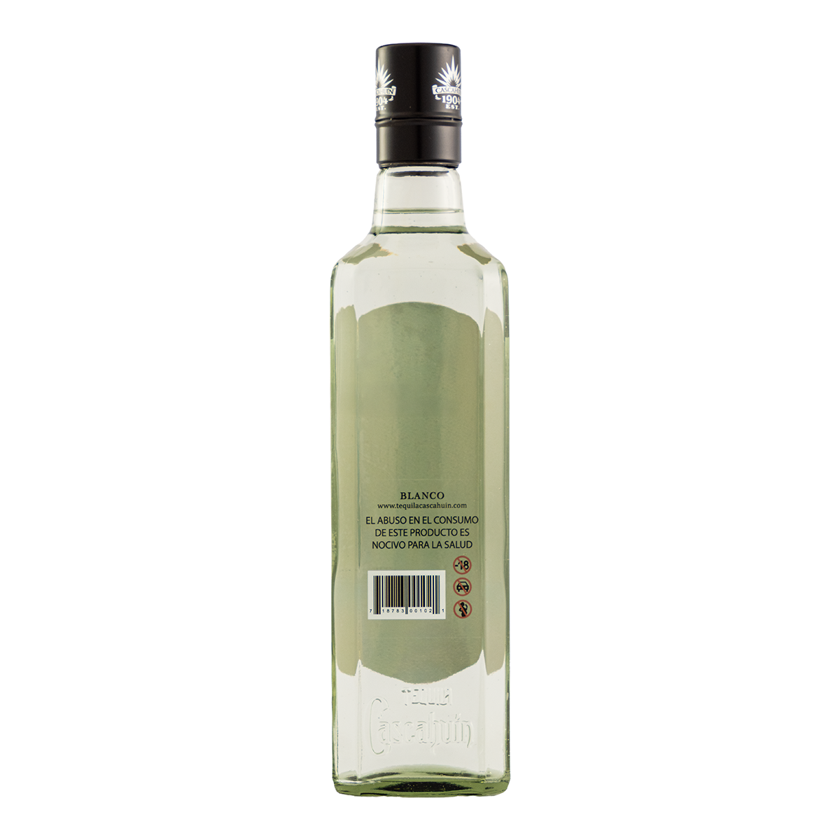 Tequila Artesanal Cascahuín Blanco 750 ml