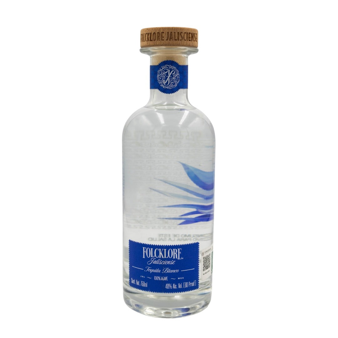 Tequila Folcklore Jalisciense Blanco 750 Ml