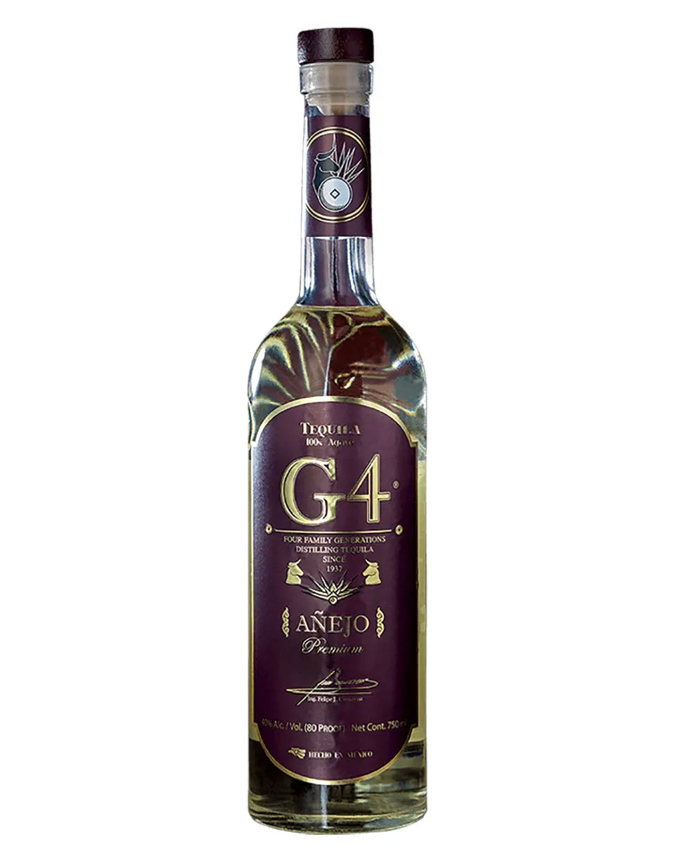 Tequila G4 Añejo 750 Ml