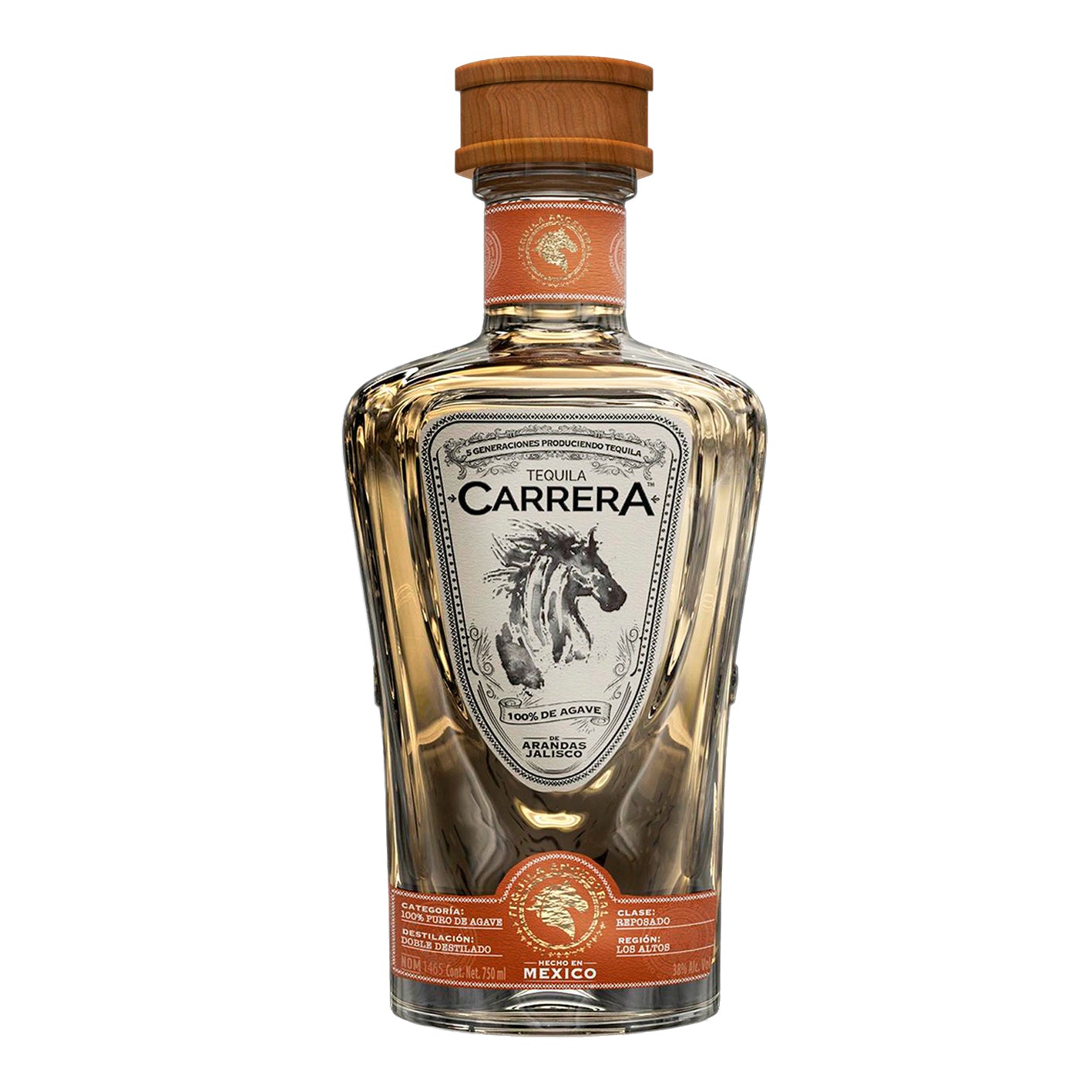 Tequila Carrera Reposado 750 Ml