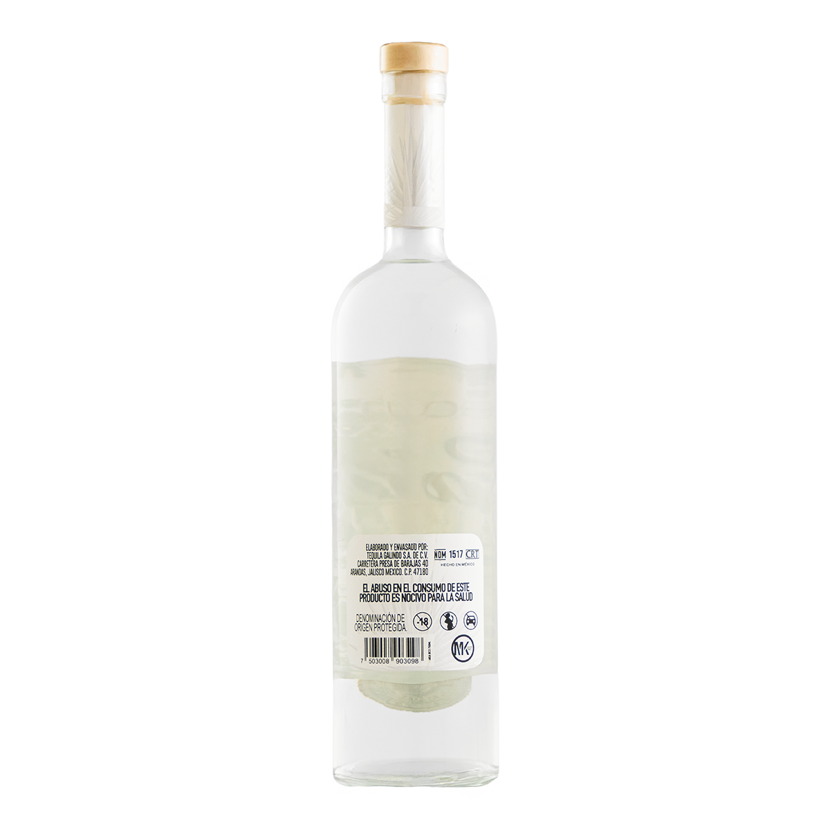 Tequila Hacienda Galindo Blanco 750 Ml