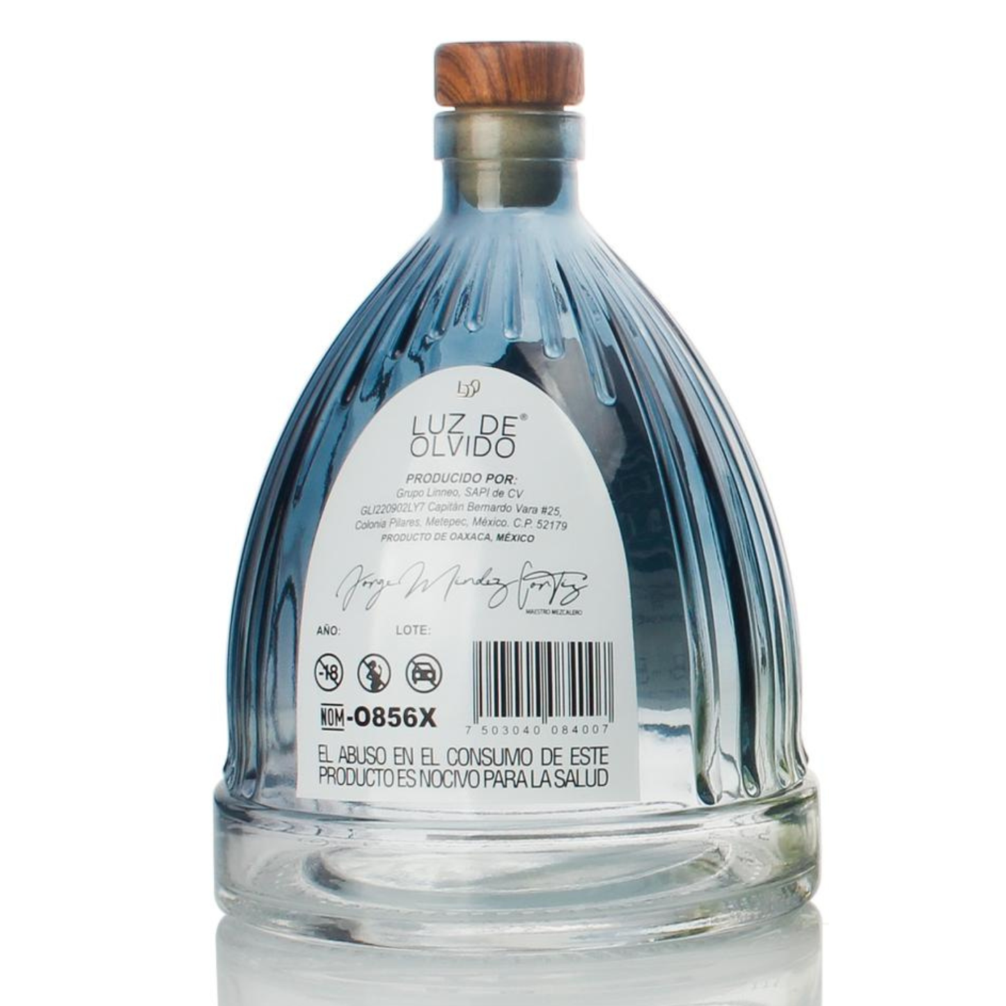 Mezcal Artesanal Luz de Olvido Espadín Joven 750 Ml