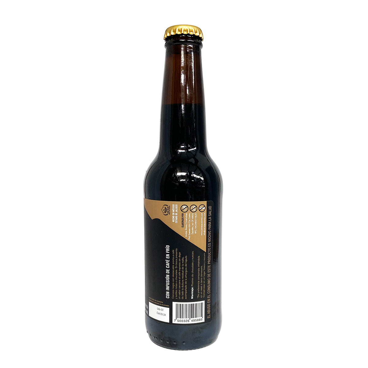 Cerveza Artesanal Colombo Forajido Coffee Dry Stout 355 ml