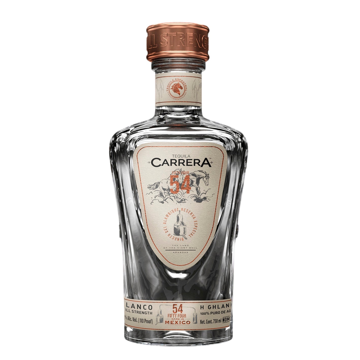 Tequila Carrera Blanco Directo del Alambique 750 Ml