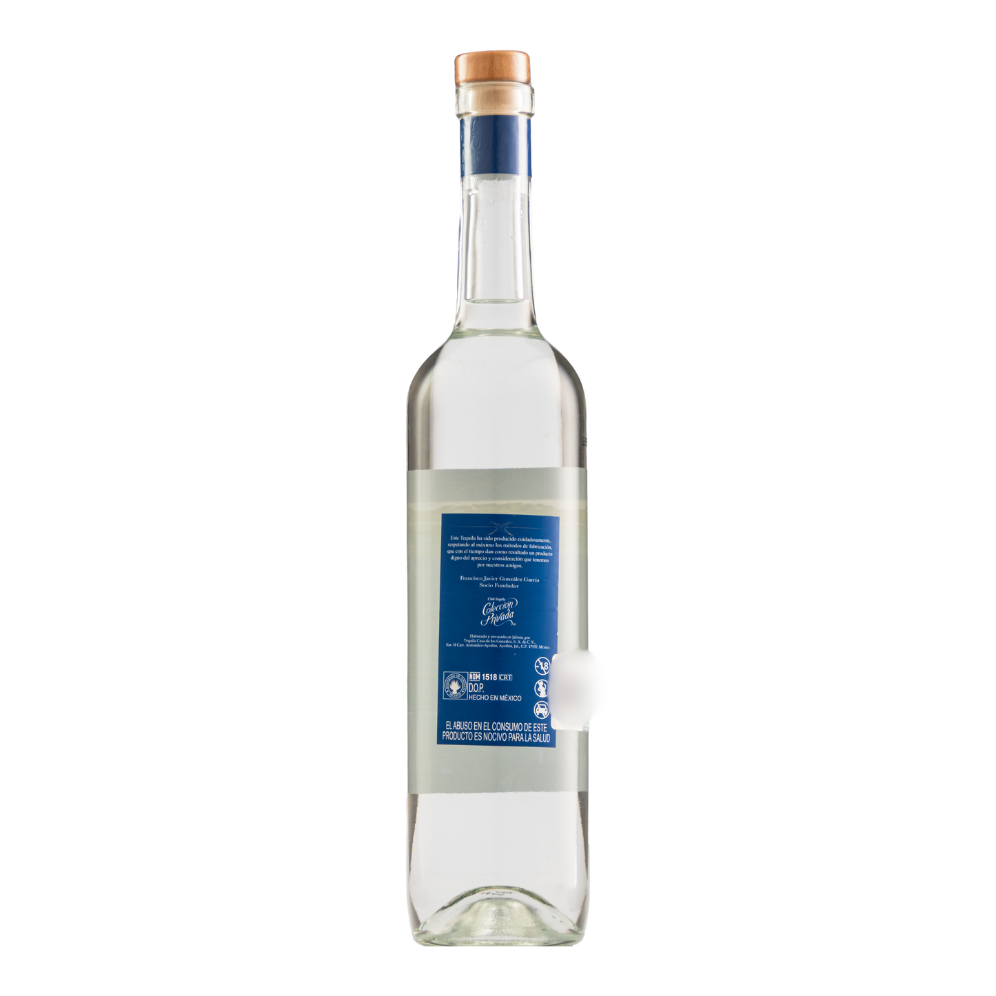 Tequila Francisco J. González Blanco 750 Ml