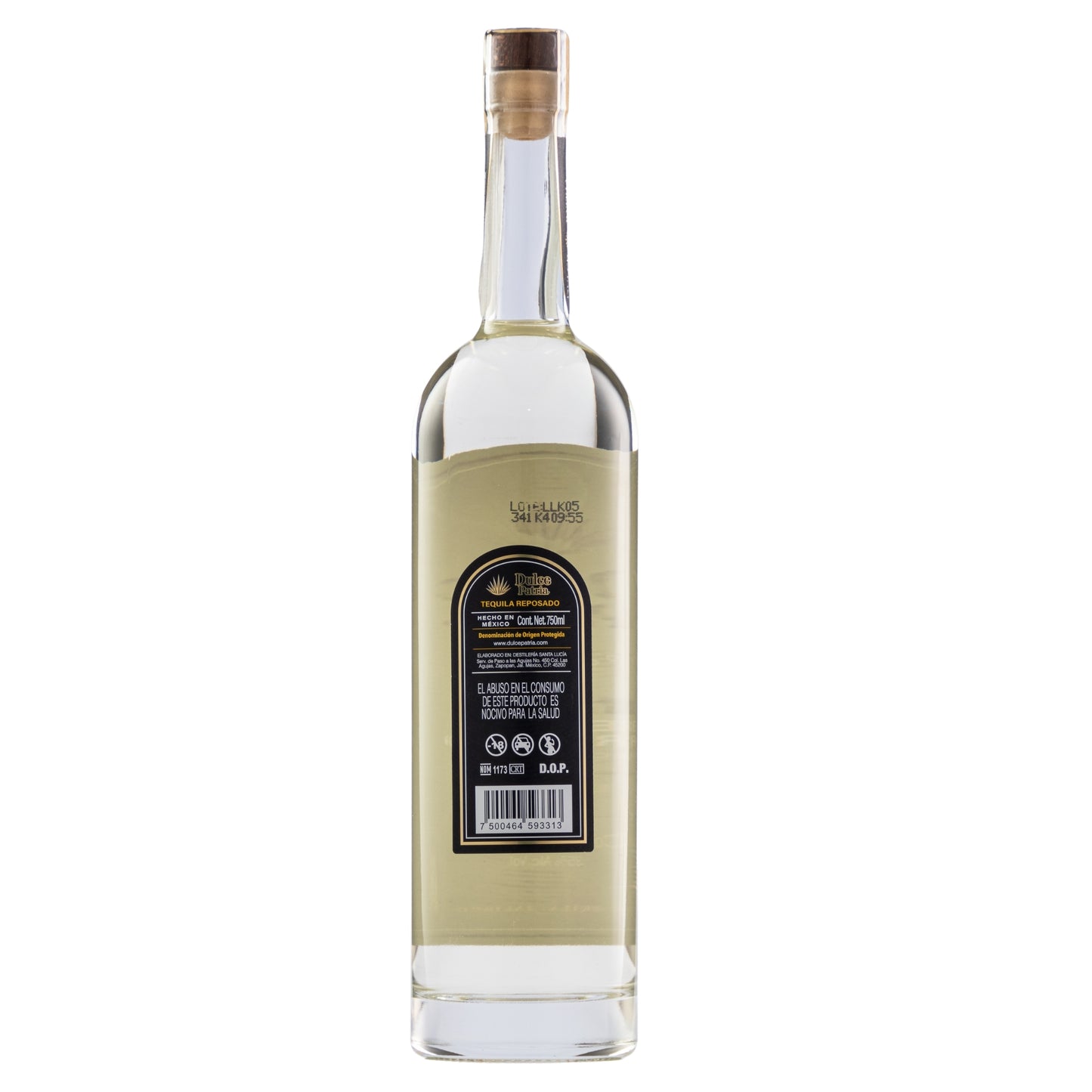 Tequila Dulce Patria Reposado Cristalino 750 Ml