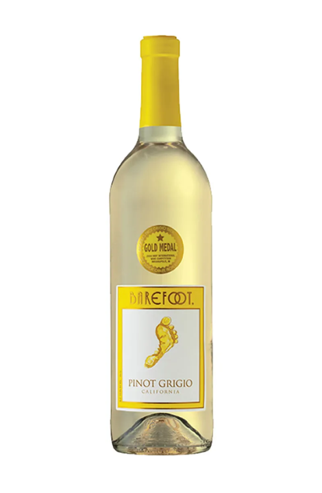 Vino Blanco Barefoot Pinot Grigio 750 Ml