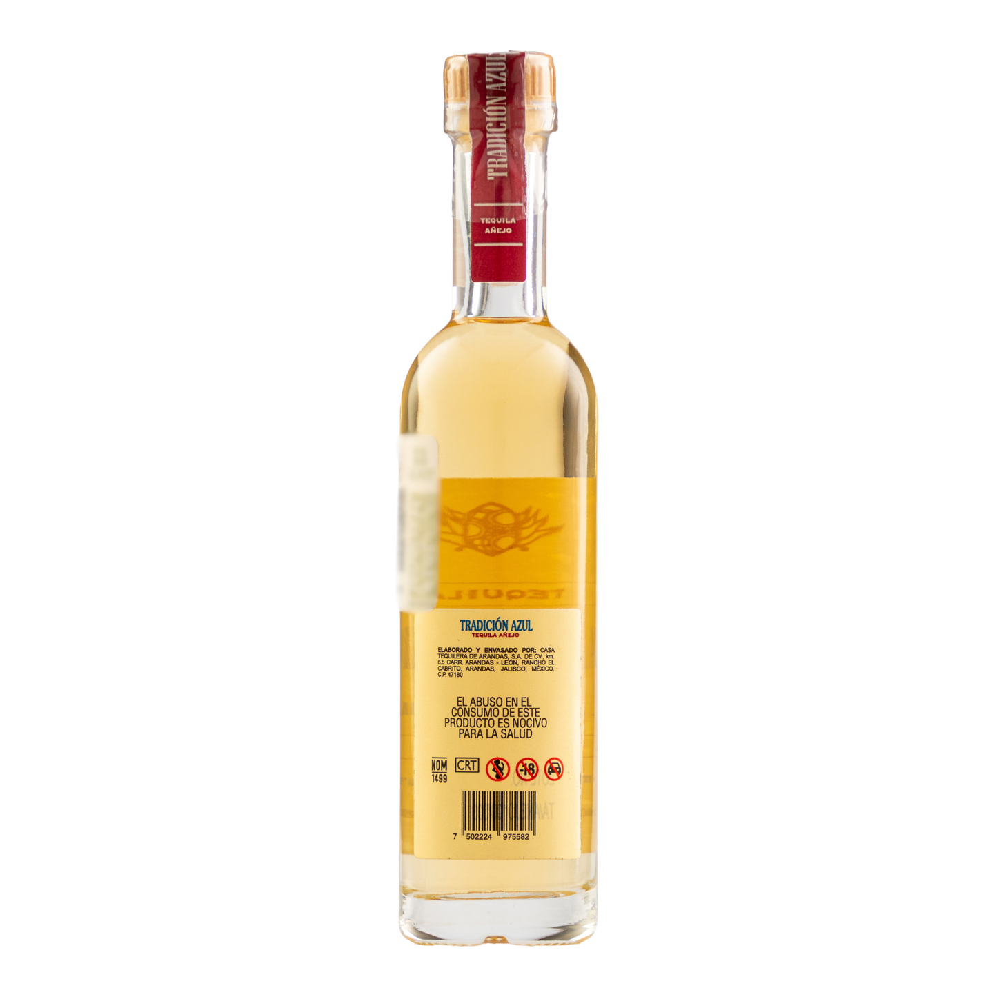 Tequila Tradición Azul Añejo 50 Ml