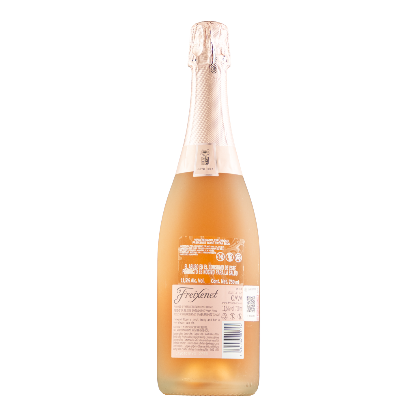 Vino Espumoso Freixenet Rose Extra Dry (NT) 750 Ml