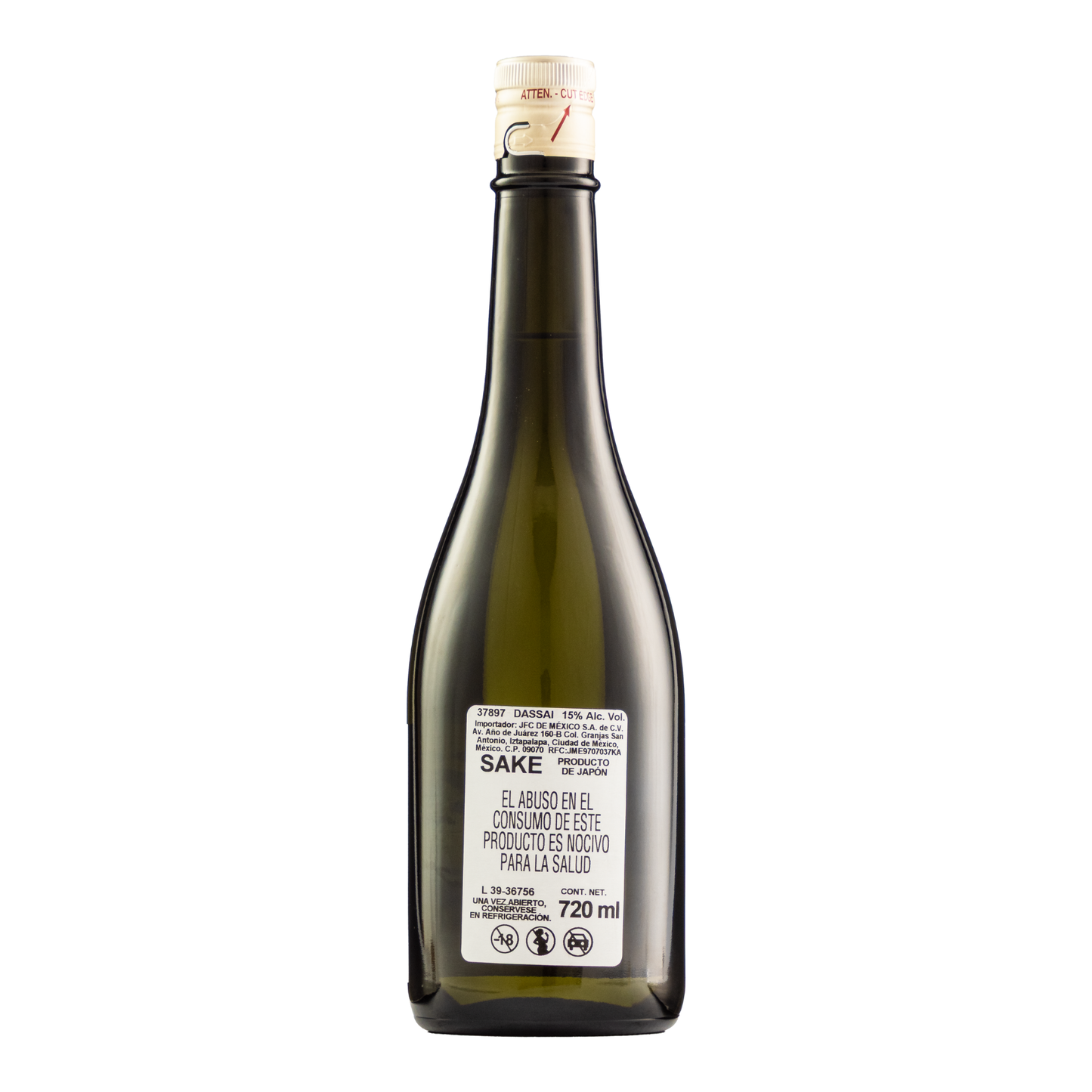 Sake Dassai 45 Junmai Daiginjo 720 Ml