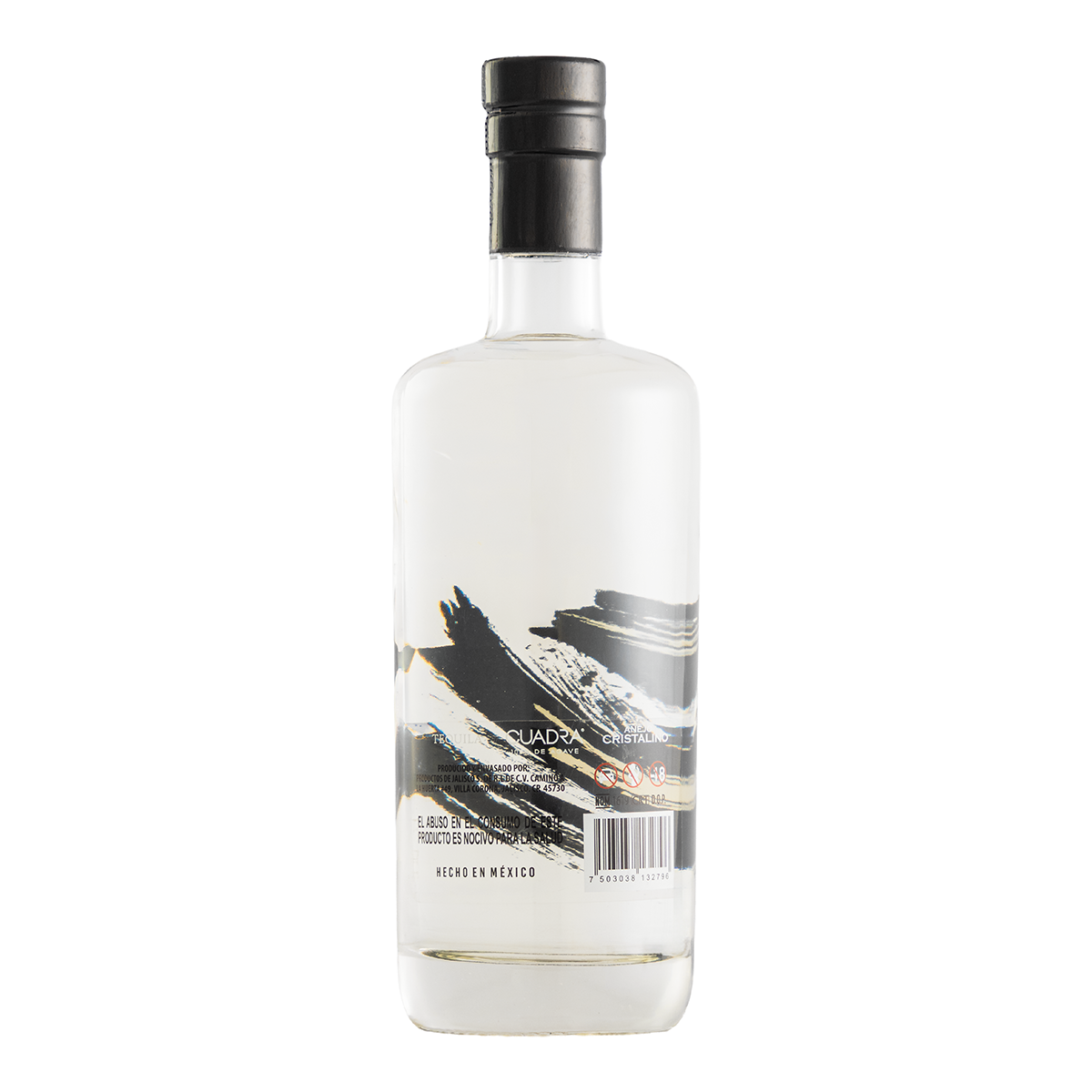 Tequila Cuadra Añejo Cristalino 750 Ml