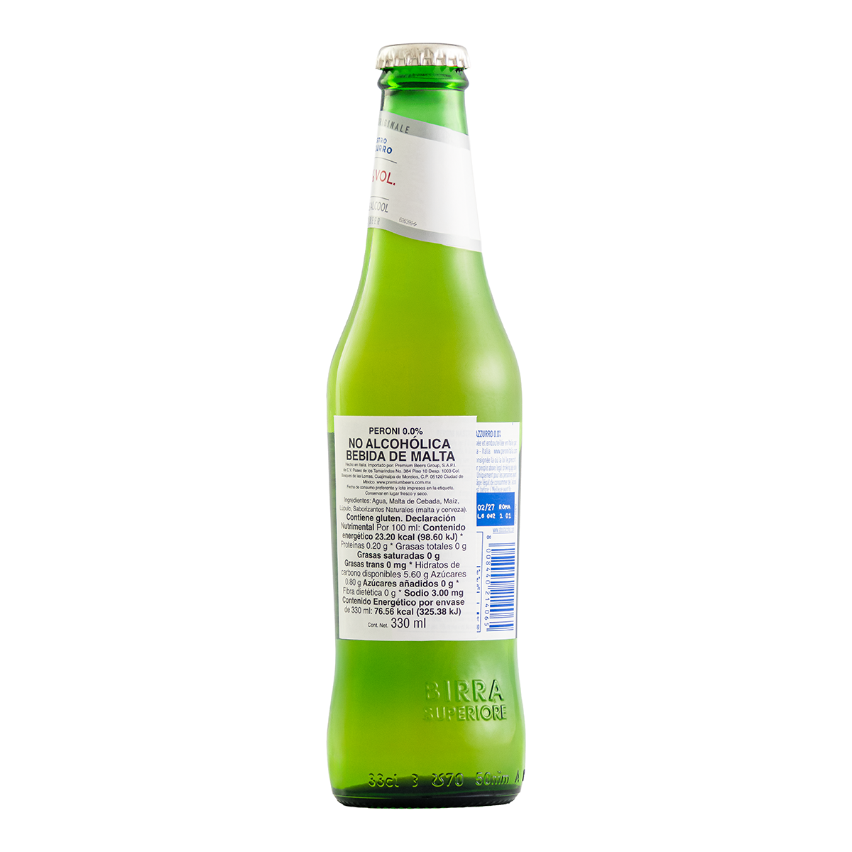 Cerveza Peroni 0.0 330 Ml