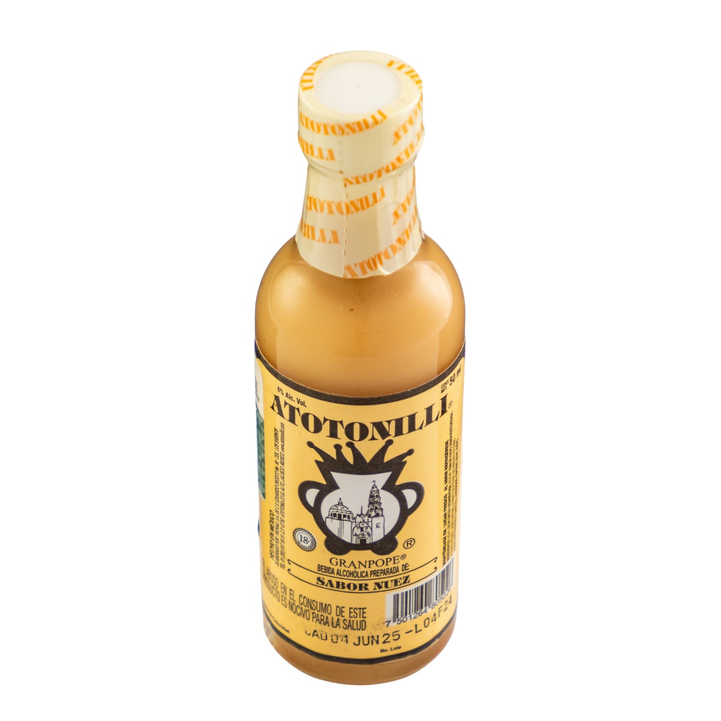 Rompope Atotonilli Nuez 50 Ml