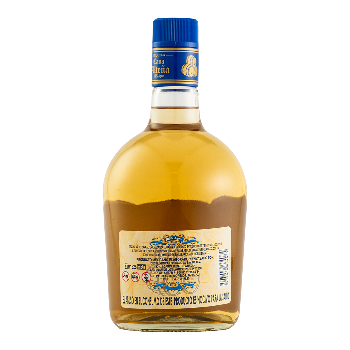 Tequila Cava Alteña Añejo 750 Ml