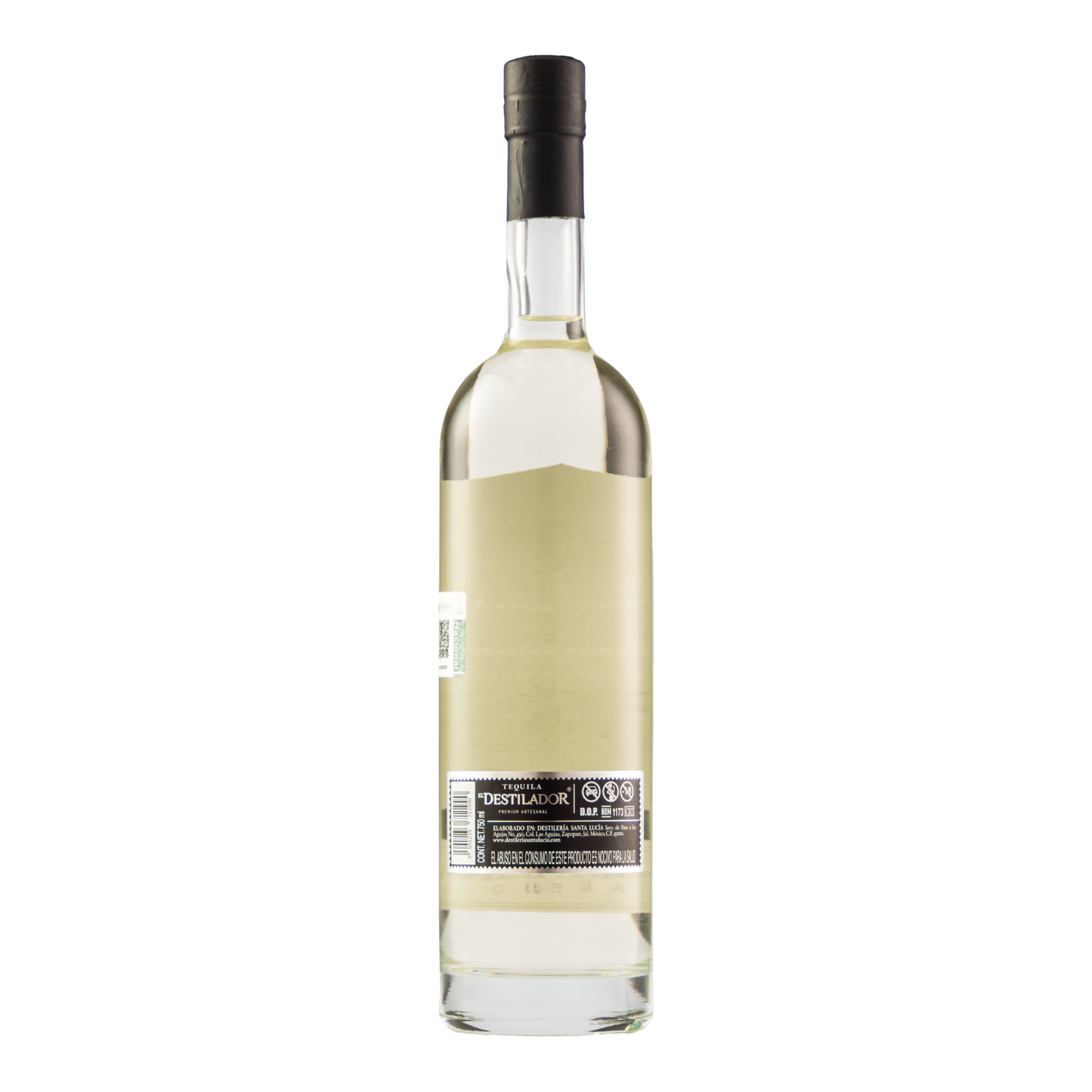 Tequila El Destilador Añejo Cristalino Premium 750 Ml