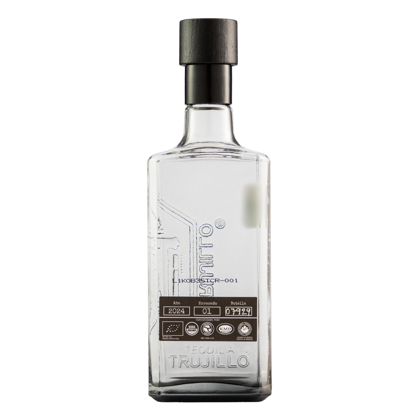 Tequila Trujillo Blanco Cristal 750ml