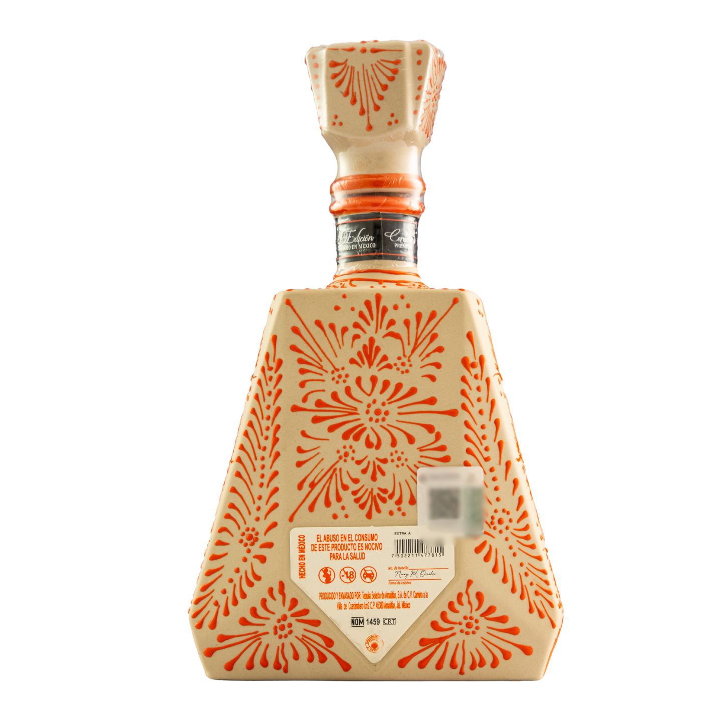 Tequila Máximo Imperio Cerámica Extra Añejo 1000 Ml