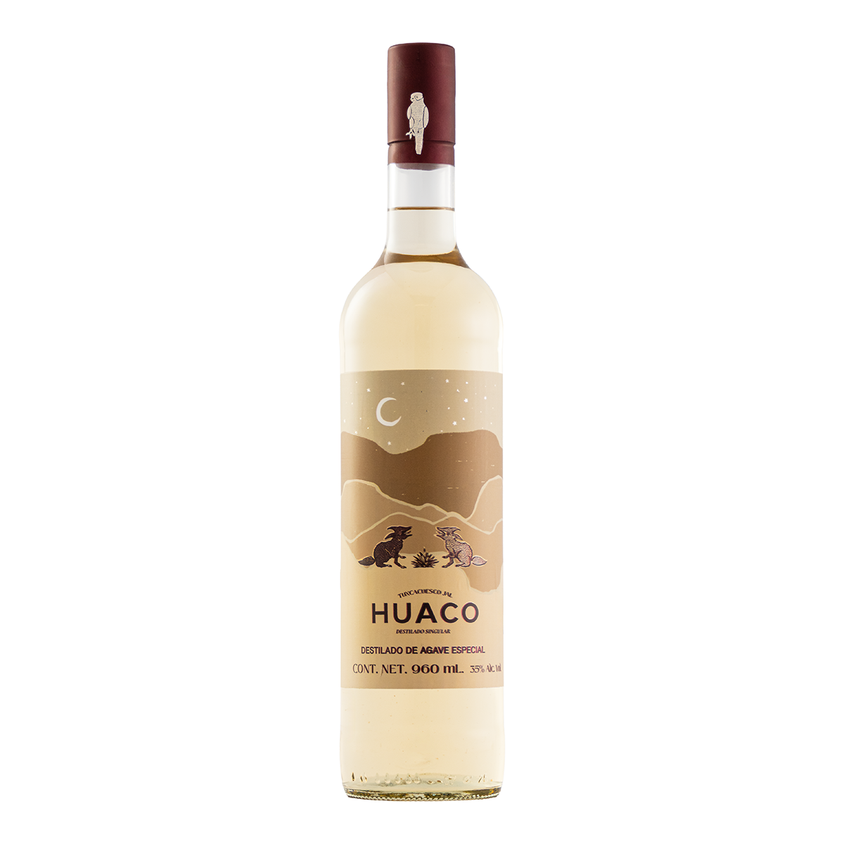 Destilado De Agave Huaco Especial 960 Ml