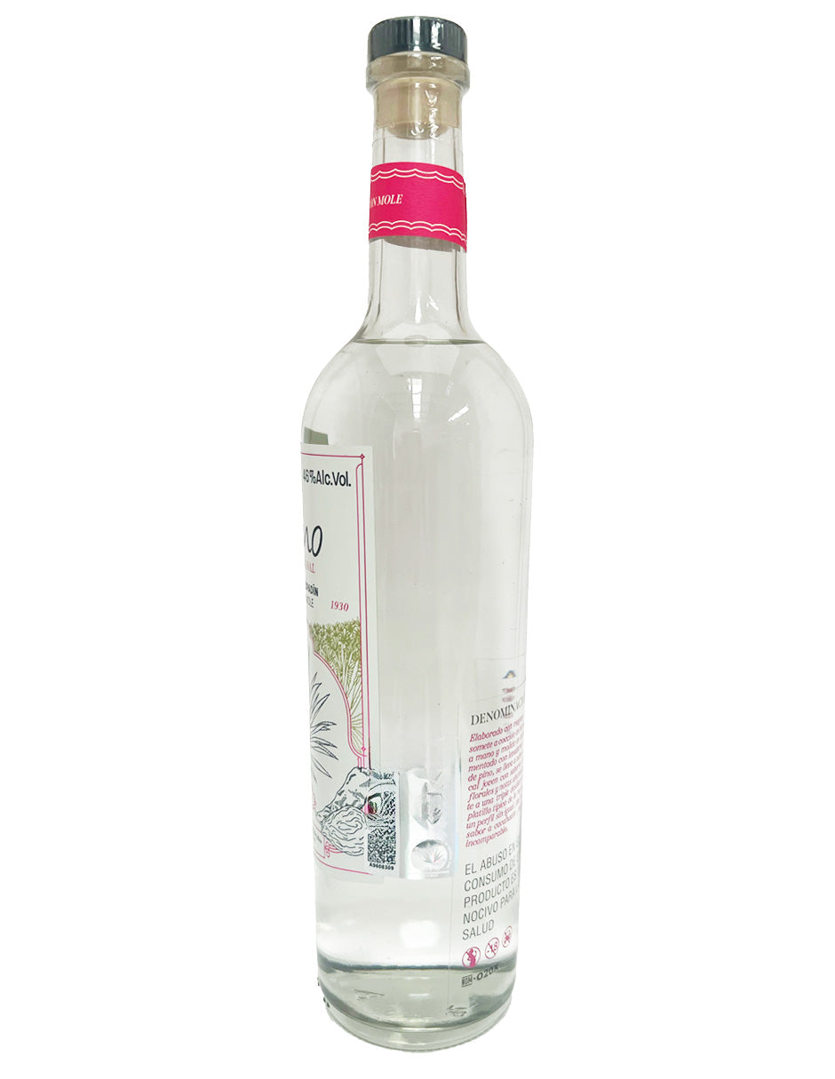 Mezcal Artesanal Palomo Destilado Con Mole 750 ml
