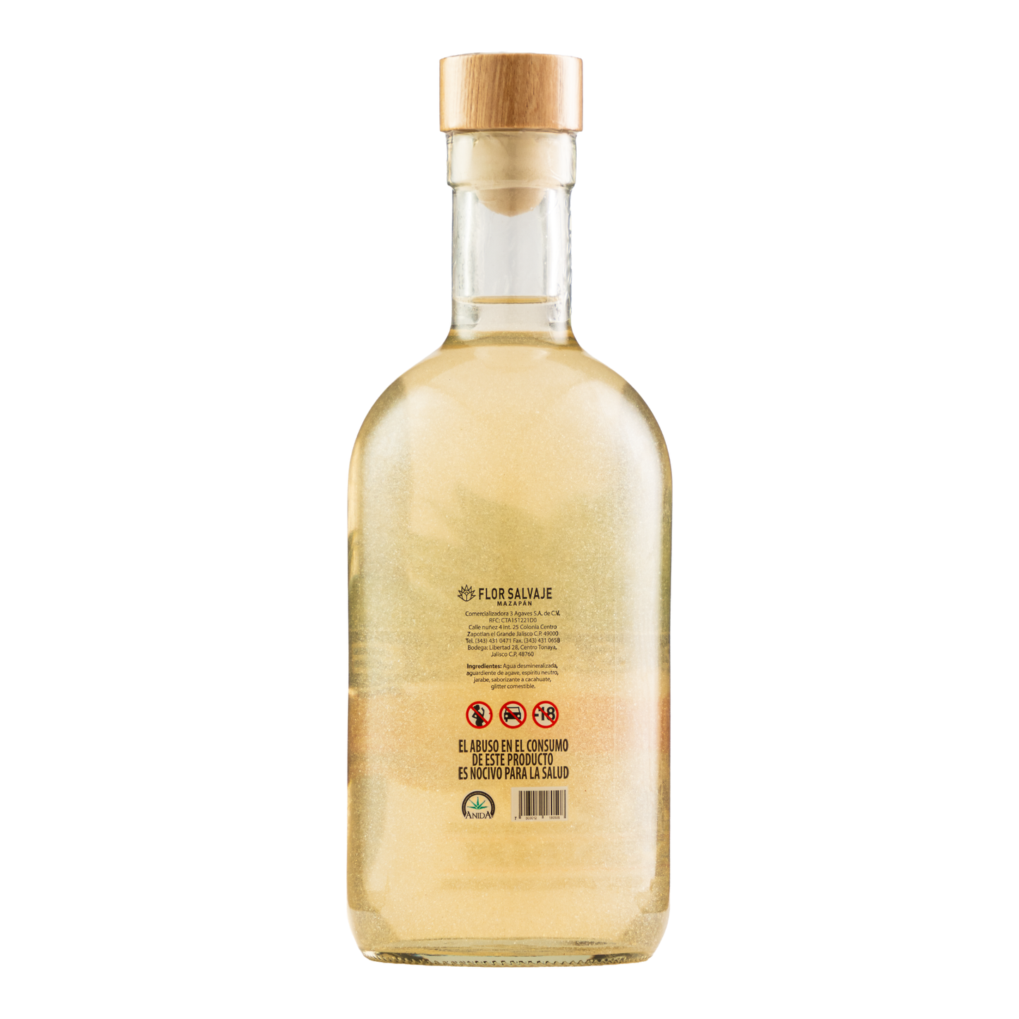 Licor De Agave Flor Salvaje Mazapán 750 Ml