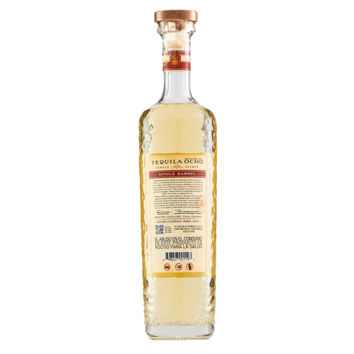 Tequila Ocho Añejo Single Barrel 750ml