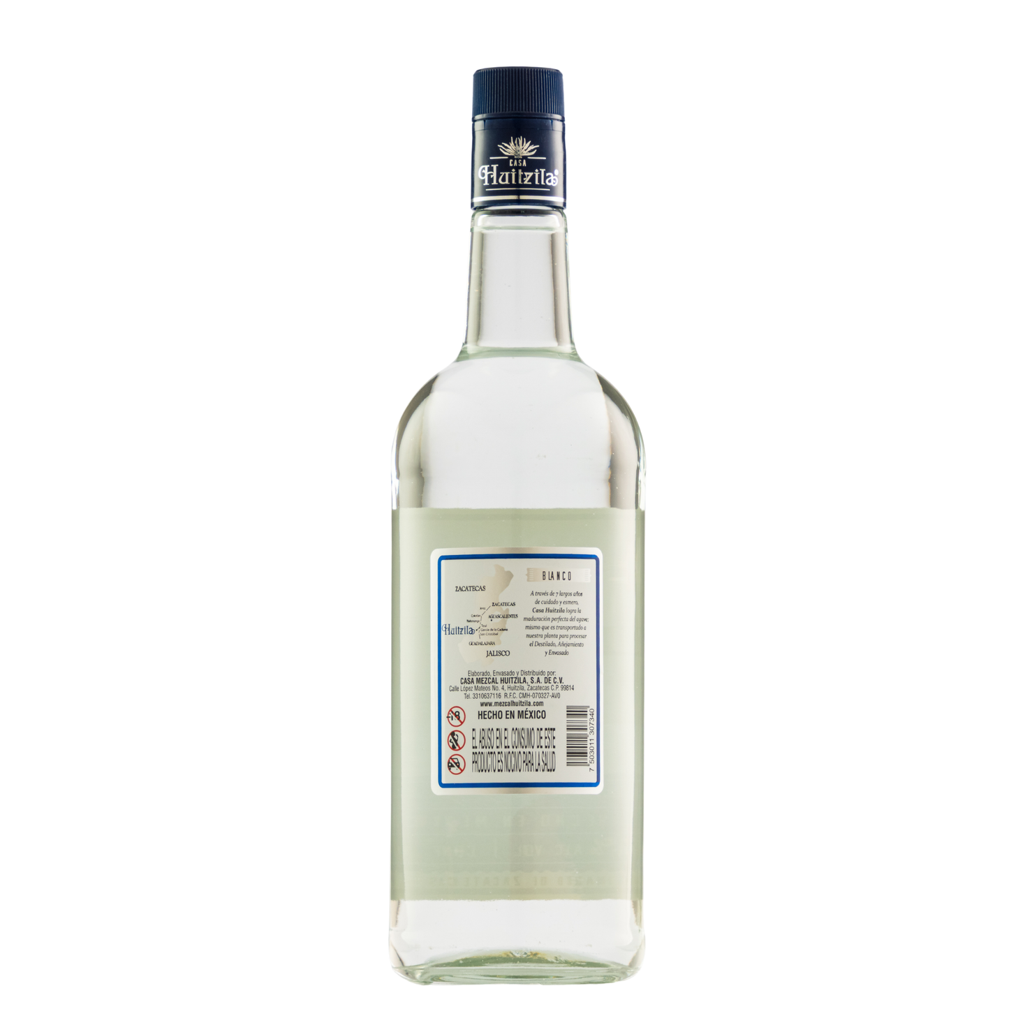 Destilado de Agave Casa Huitzila Blanco 1000 Ml