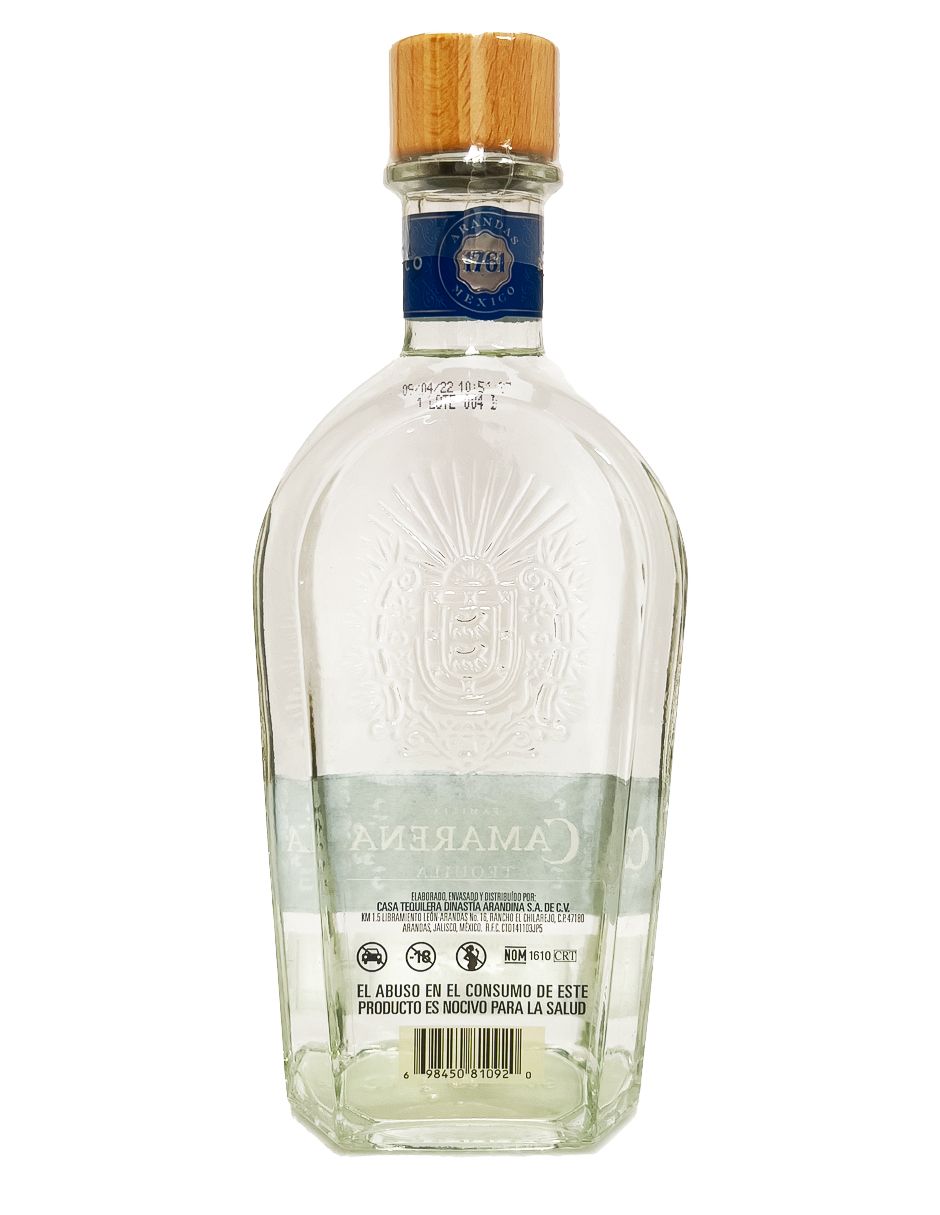 Tequila Camarena Blanco 750 Ml