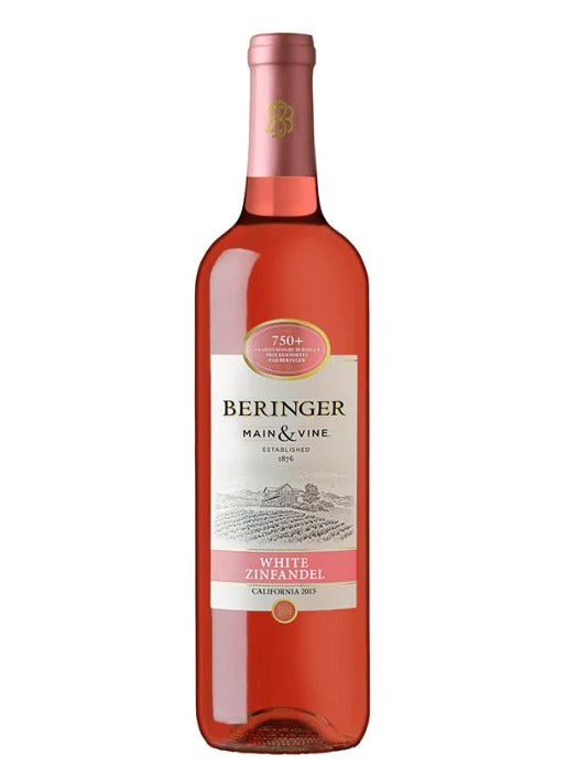 Vino Rosado Beringer White Zinfandel 750 Ml
