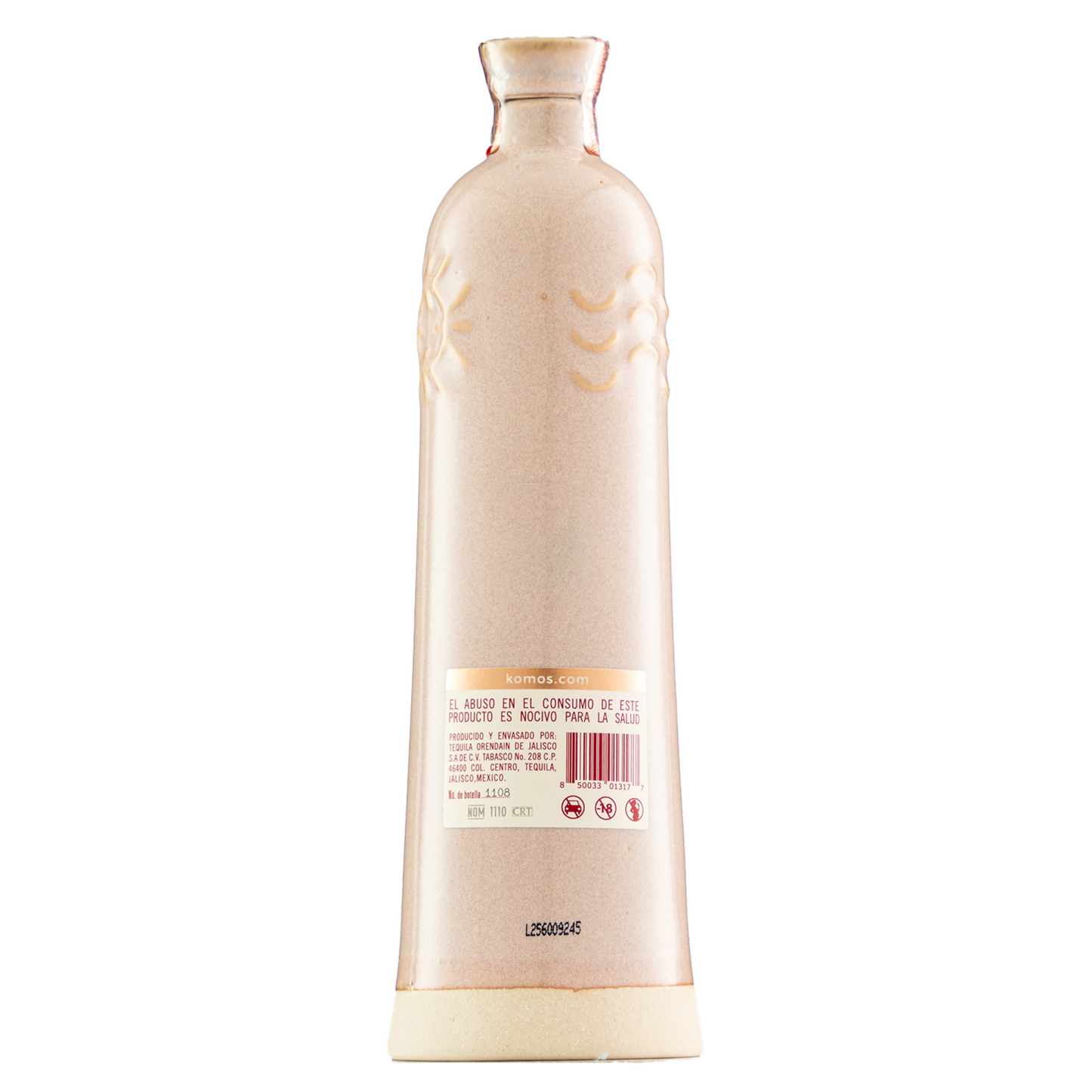 Tequila Komos Reposado Rosa 375 Ml