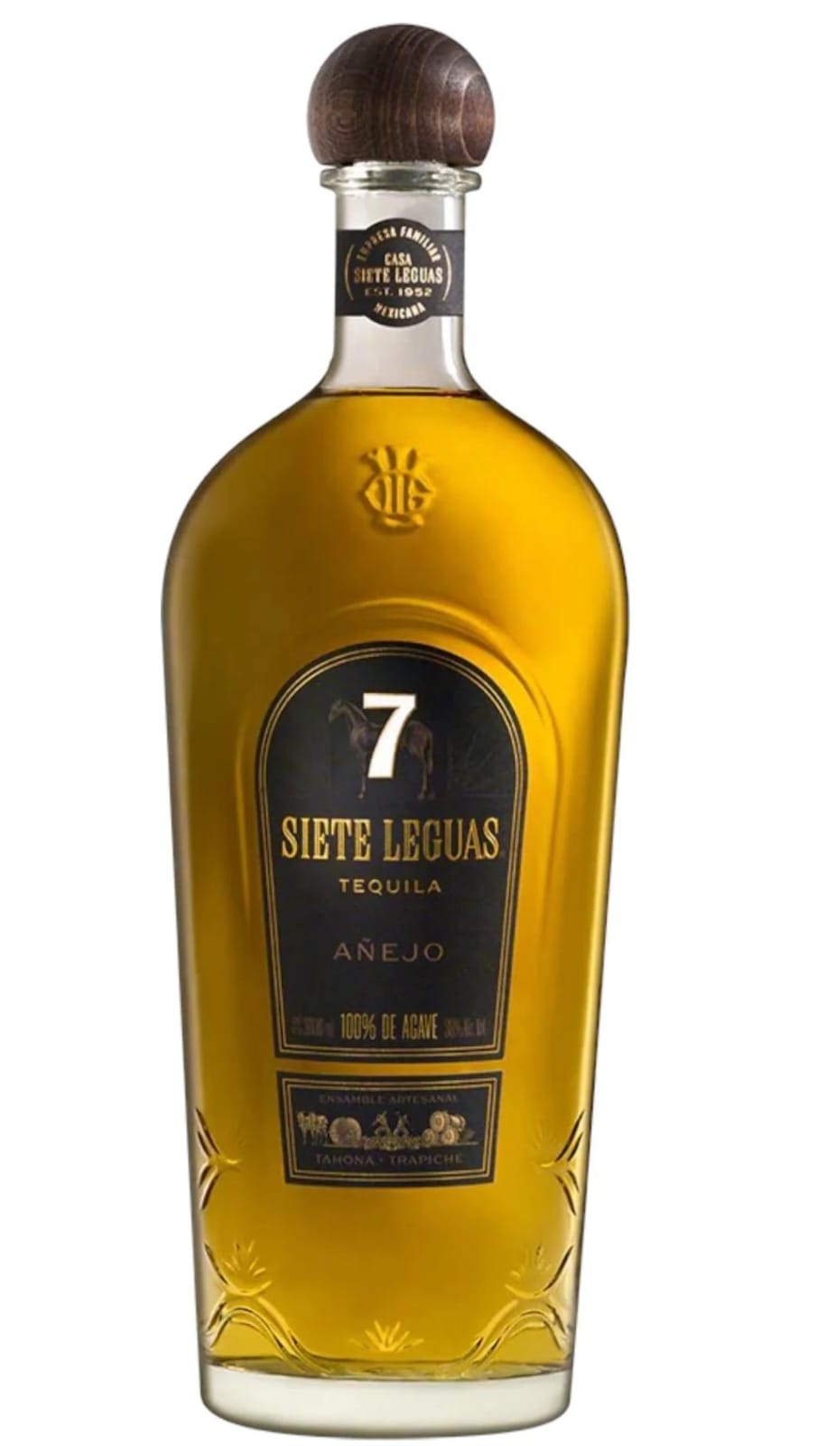 Tequila Siete Leguas Añejo Ensamble Artesanal 1750 Ml