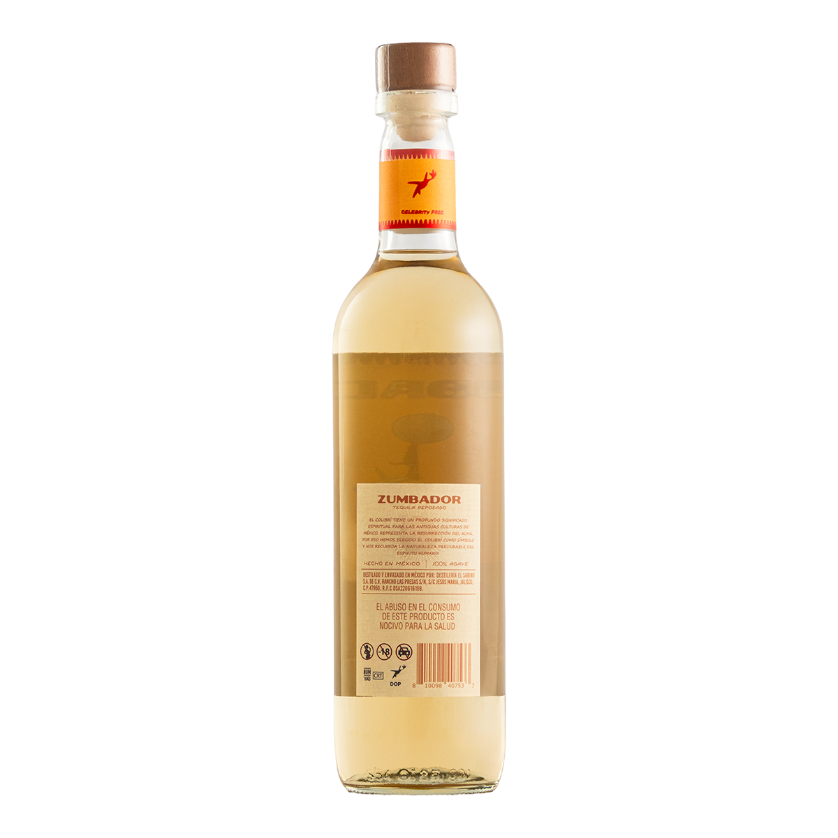 Tequila Zumbador Reposado 750 Ml