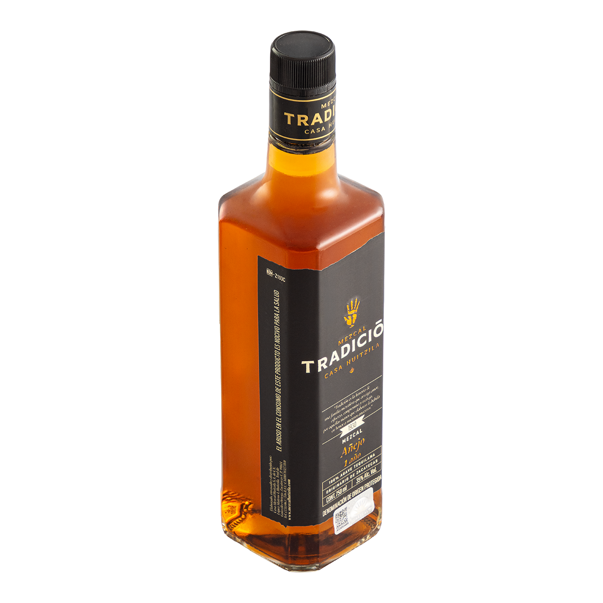 Mezcal Tradición Casa Huitzila Añejo 750 Ml