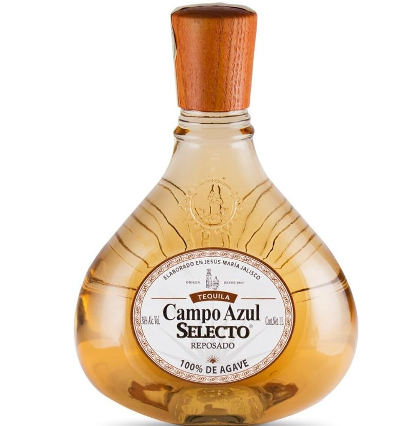 Tequila Campo Azul Selecto Reposado 1000 Ml