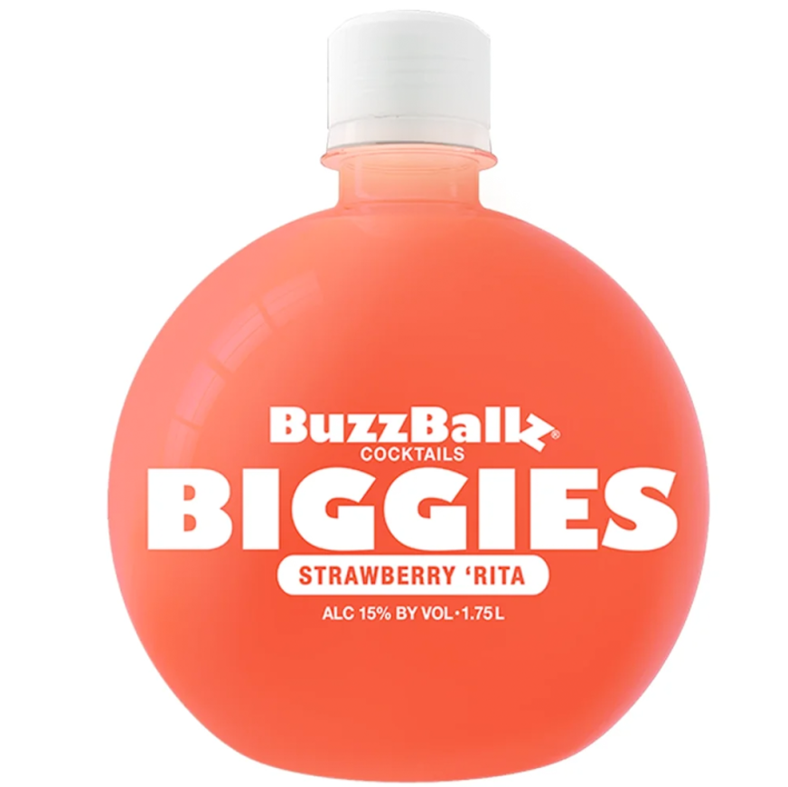 Bebida Buzzballz Biggies Strawberry Rita 1750 Ml