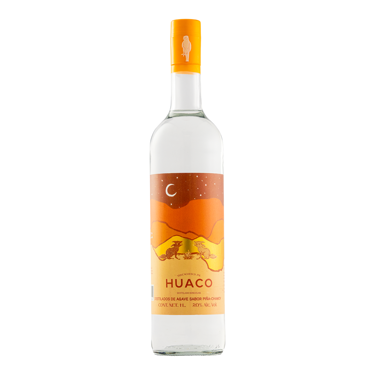 Destilado De Agave Huaco Piña Chamoy 1000 Ml
