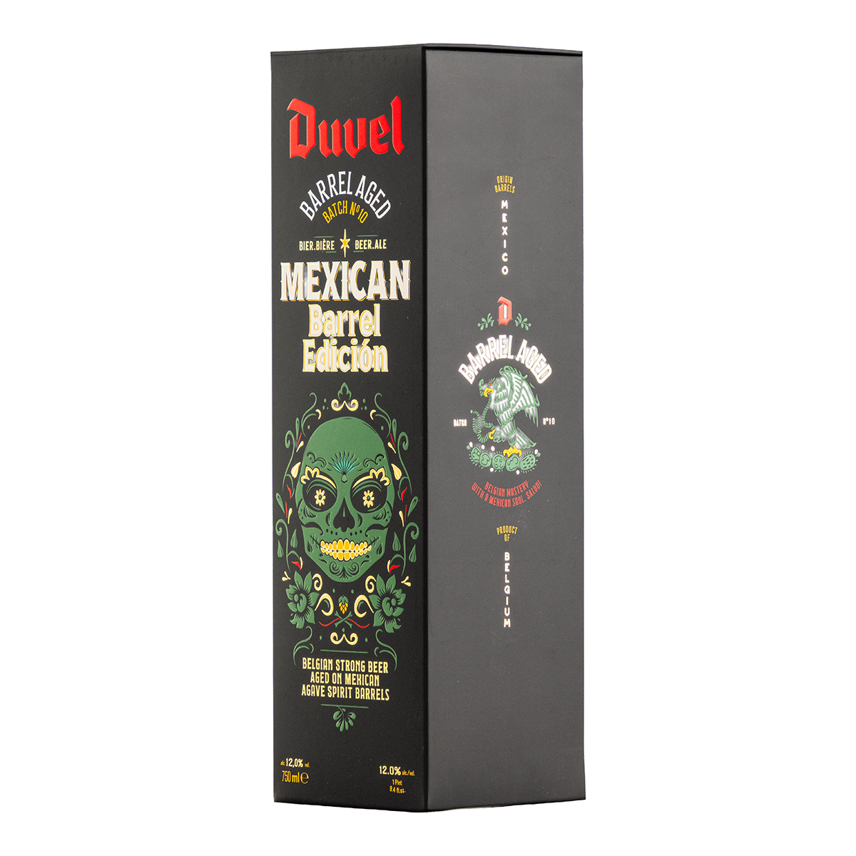 Cerveza Duvel Barrel Aged Edición Mexican 750 Ml