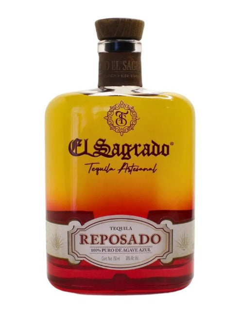Tequila Artesanal El Sagrado Reposado 750 Ml