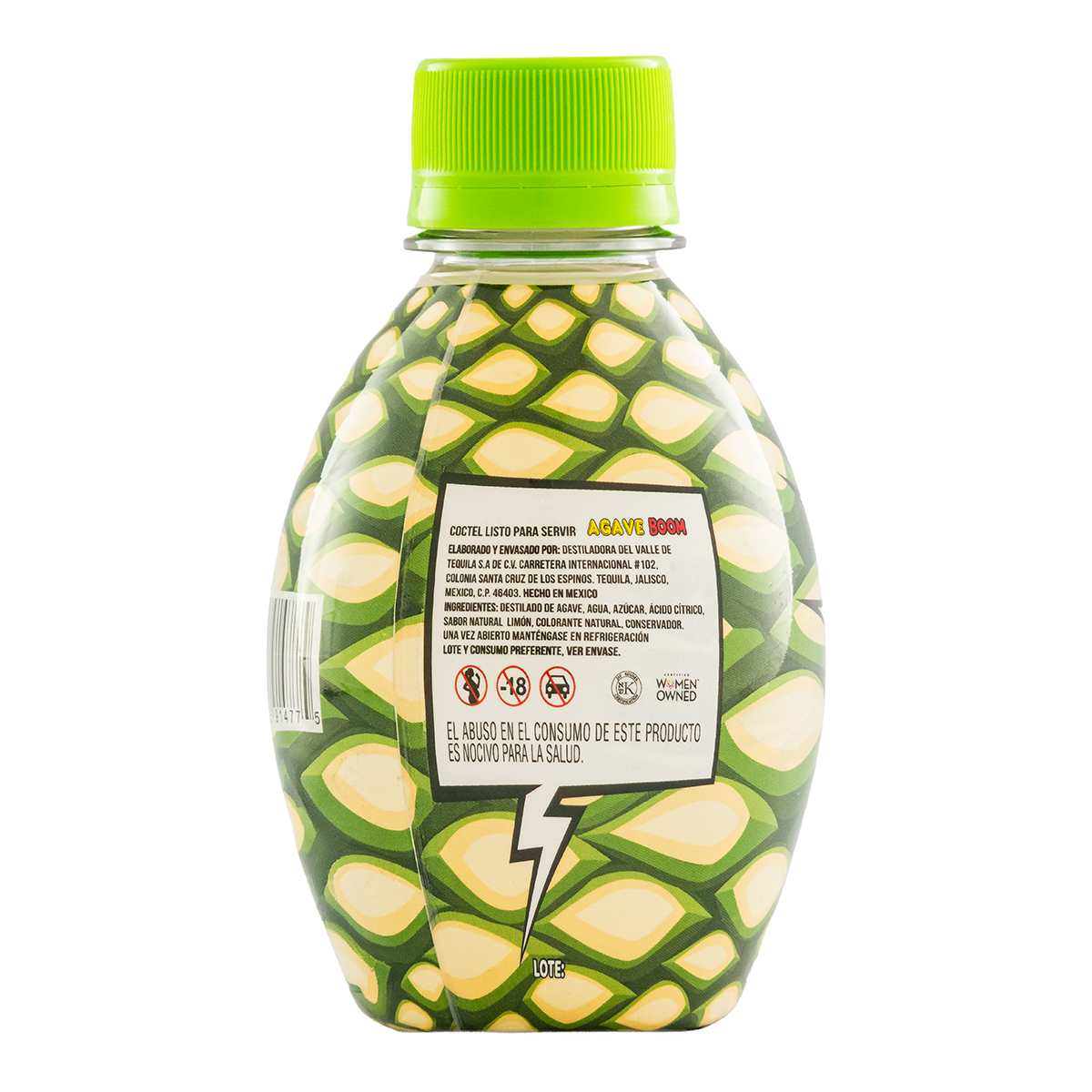 Bebida Margarita Agave Boom Limón 200 Ml