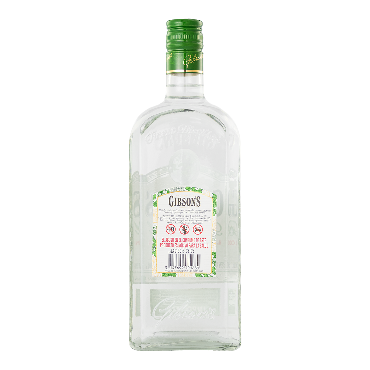 Ginebra Gibson´s Botanic 700 Ml