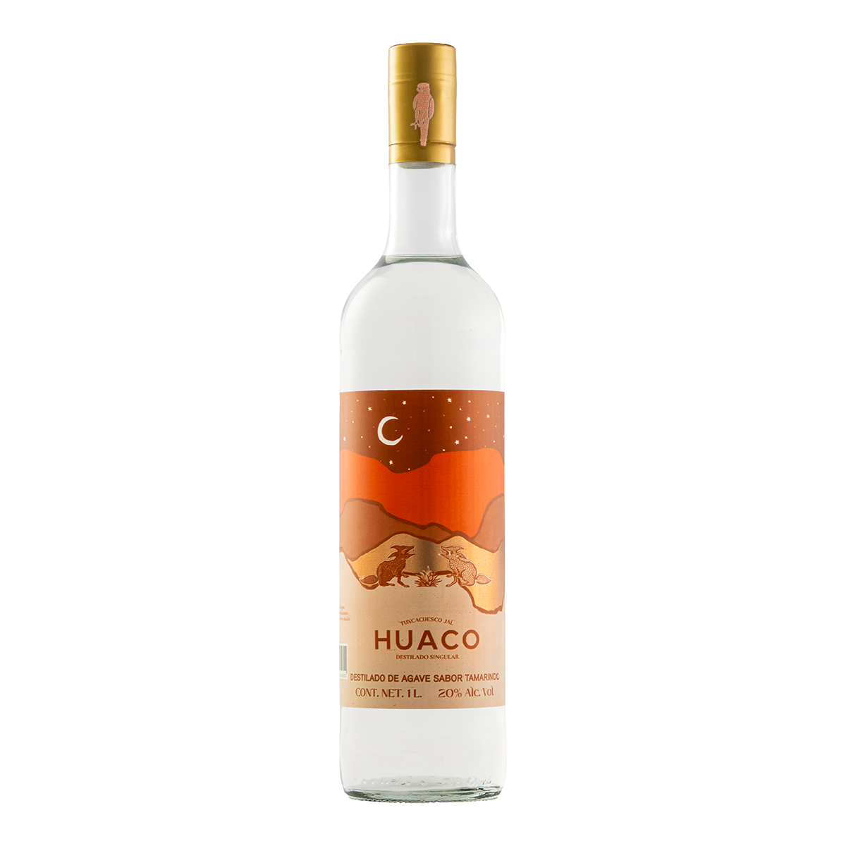 Destilado De Agave Huaco Tamarindo 1000 Ml