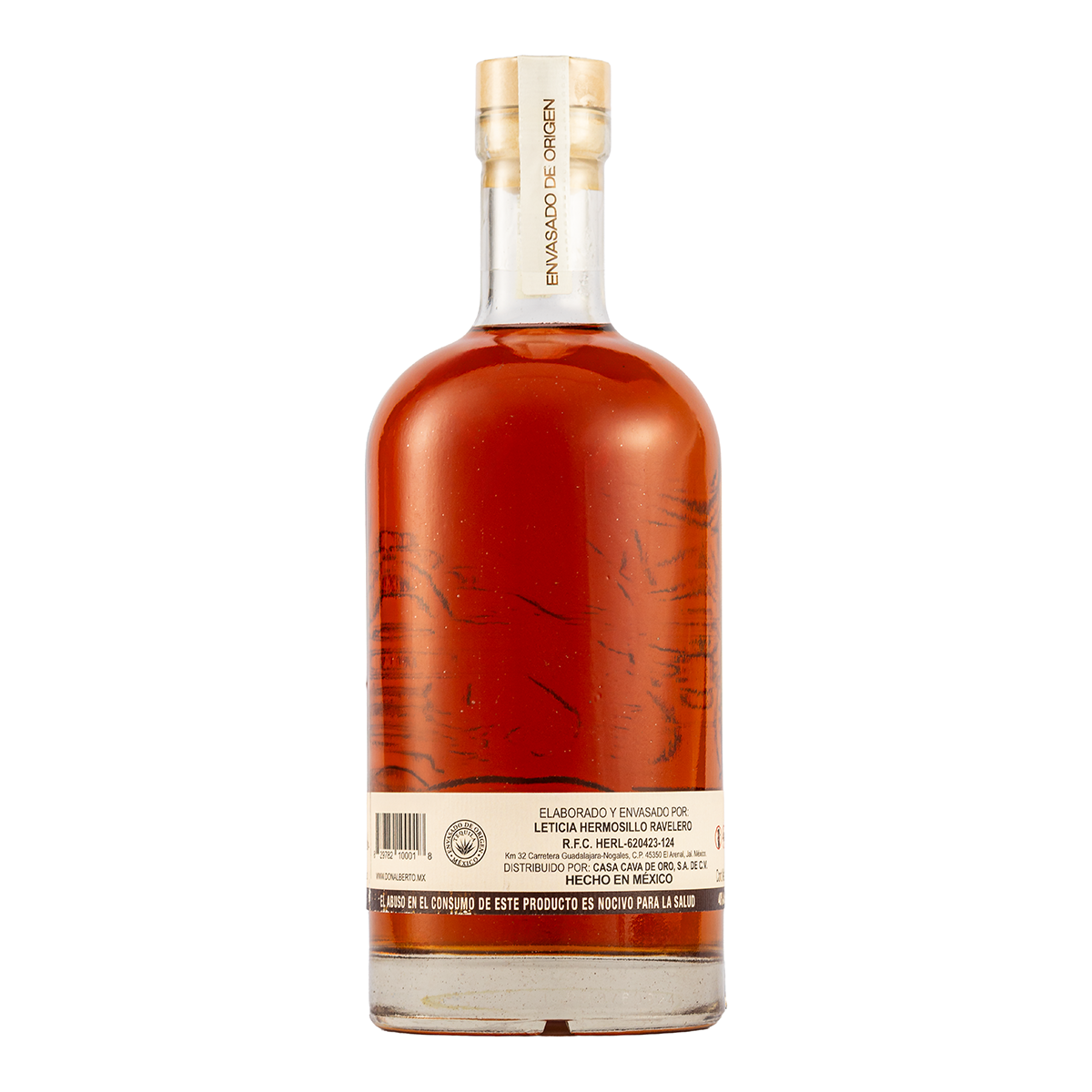 Tequila Don Alberto Gran Reserva Extra Añejo 750 Ml