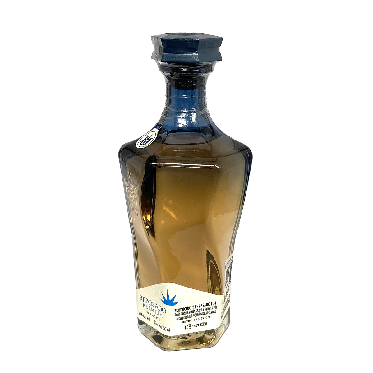 Tequila Artesanal Mundo Oro Reposado 750 ml
