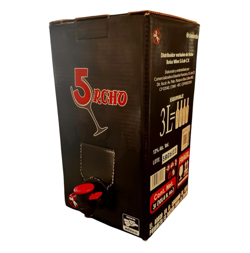Vino Tinto Cincorcho Blend Bag In Box 3000 Ml