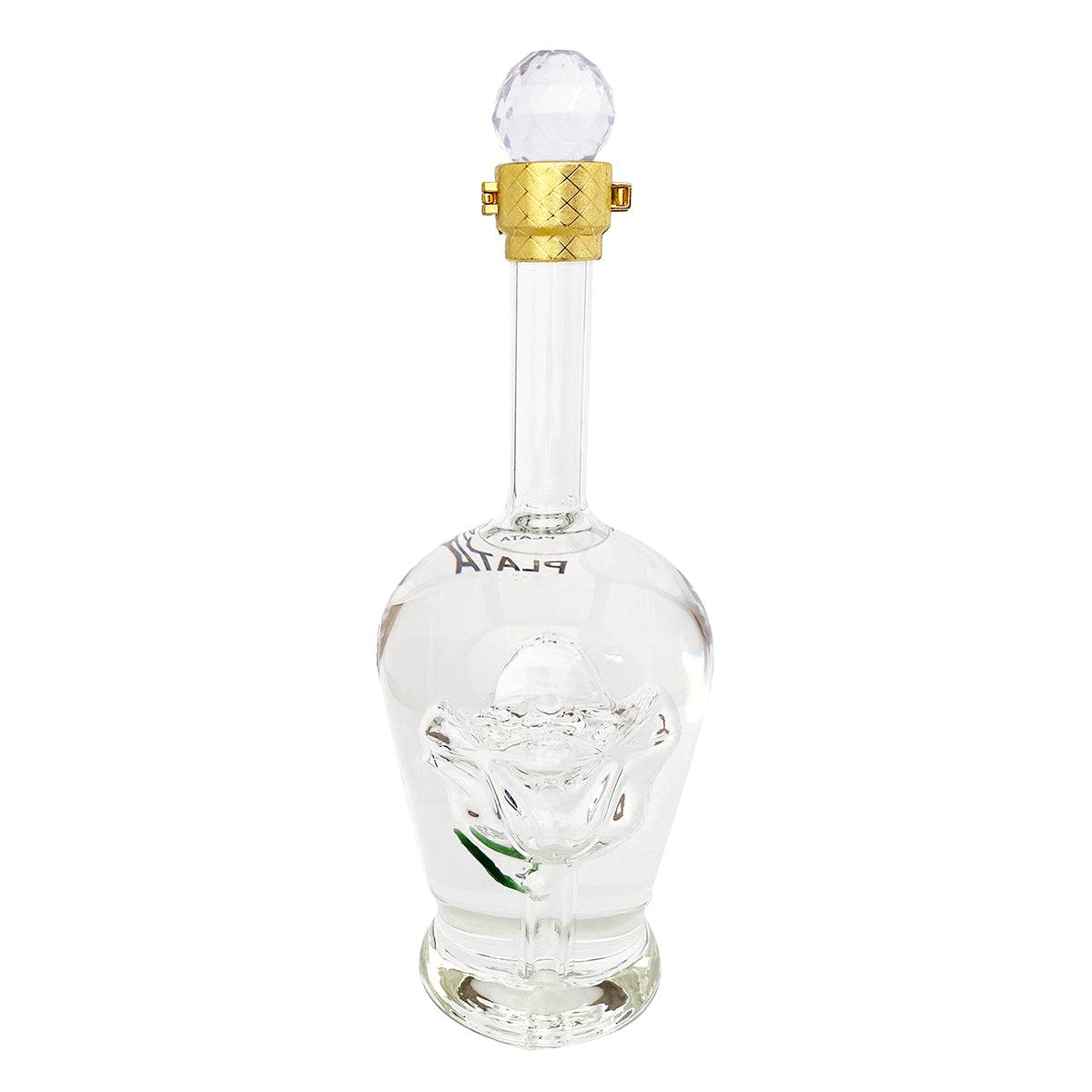 Tequila Artesanal Fancy Plata Rosa De Cristal 750 ml
