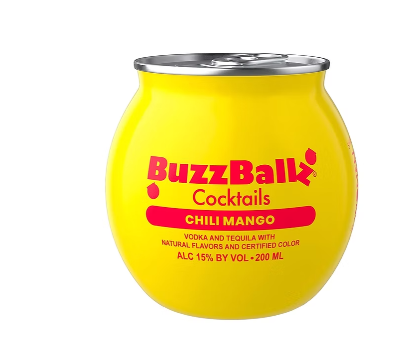 Bebida Buzzballz Chili Mango 200 Ml