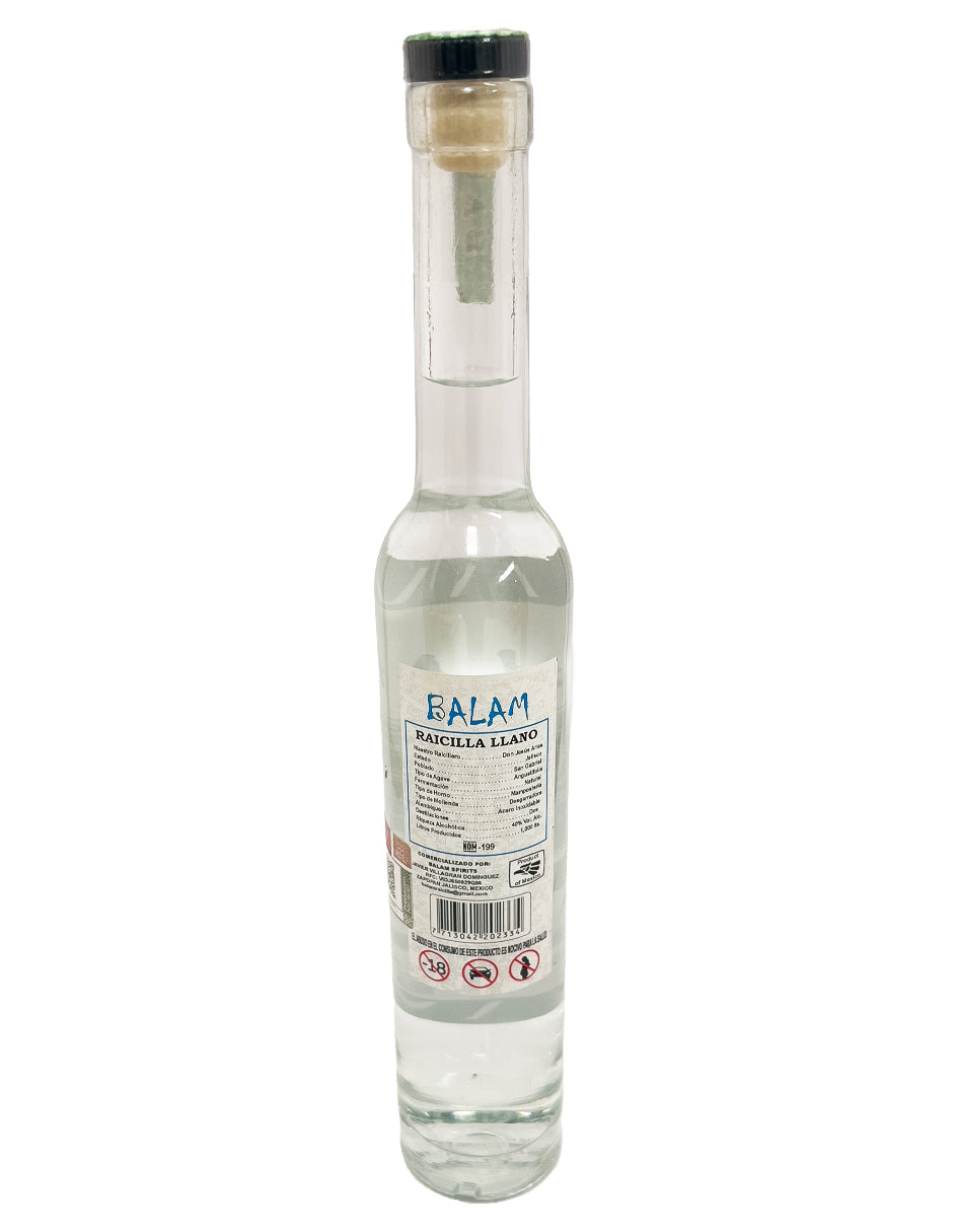 Raicilla Balam del Llano Agave Angustifolia 375 Ml