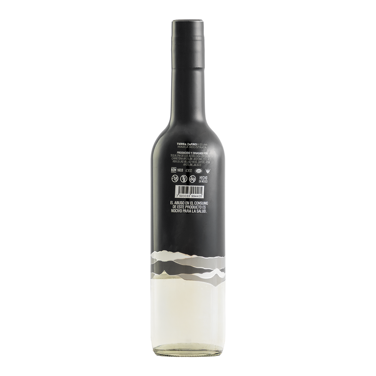 Tequila Tierra Zafiro Reposado Cristalino 750 Ml