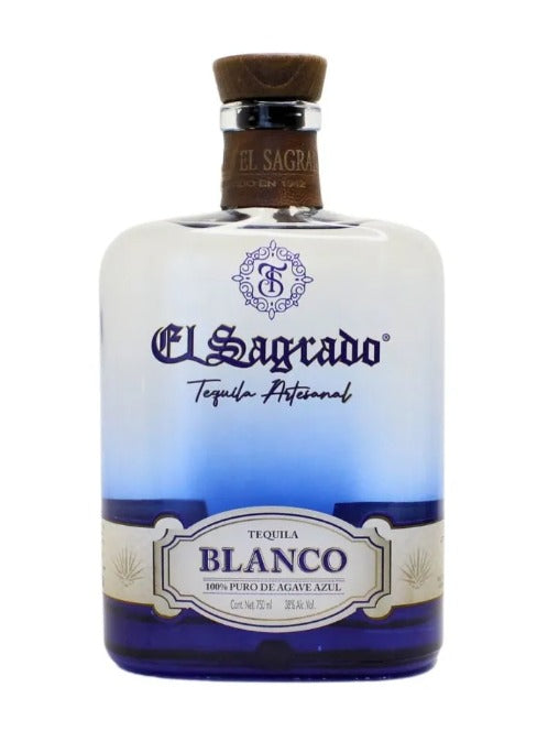 Tequila Artesanal El Sagrado Blanco 750 Ml